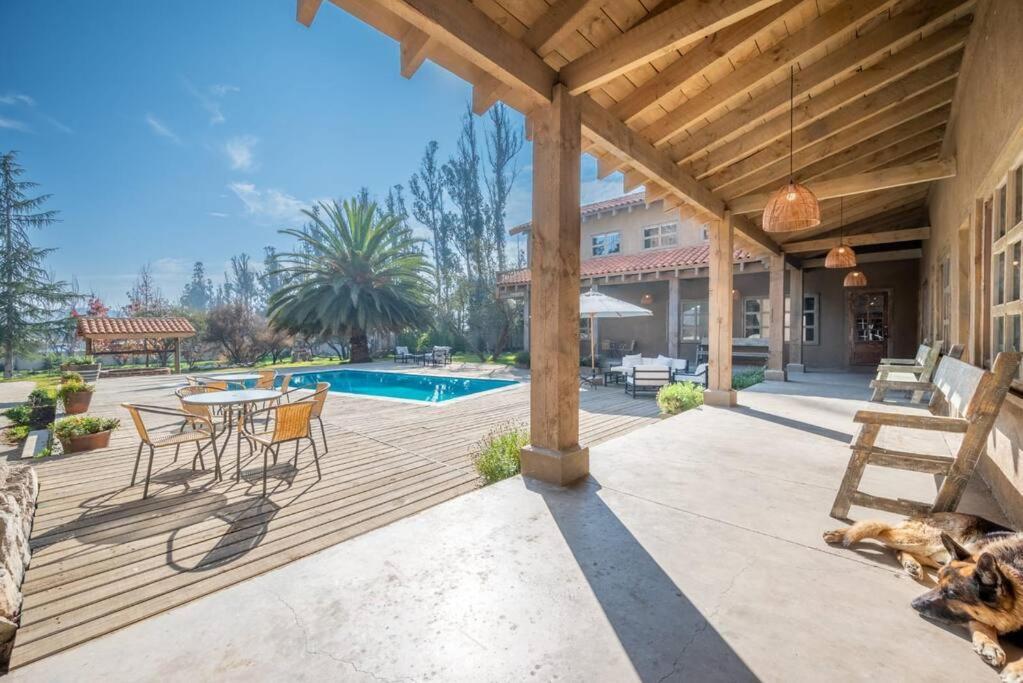 Casona El Refugio Casablanca Hotell Eksteriør bilde