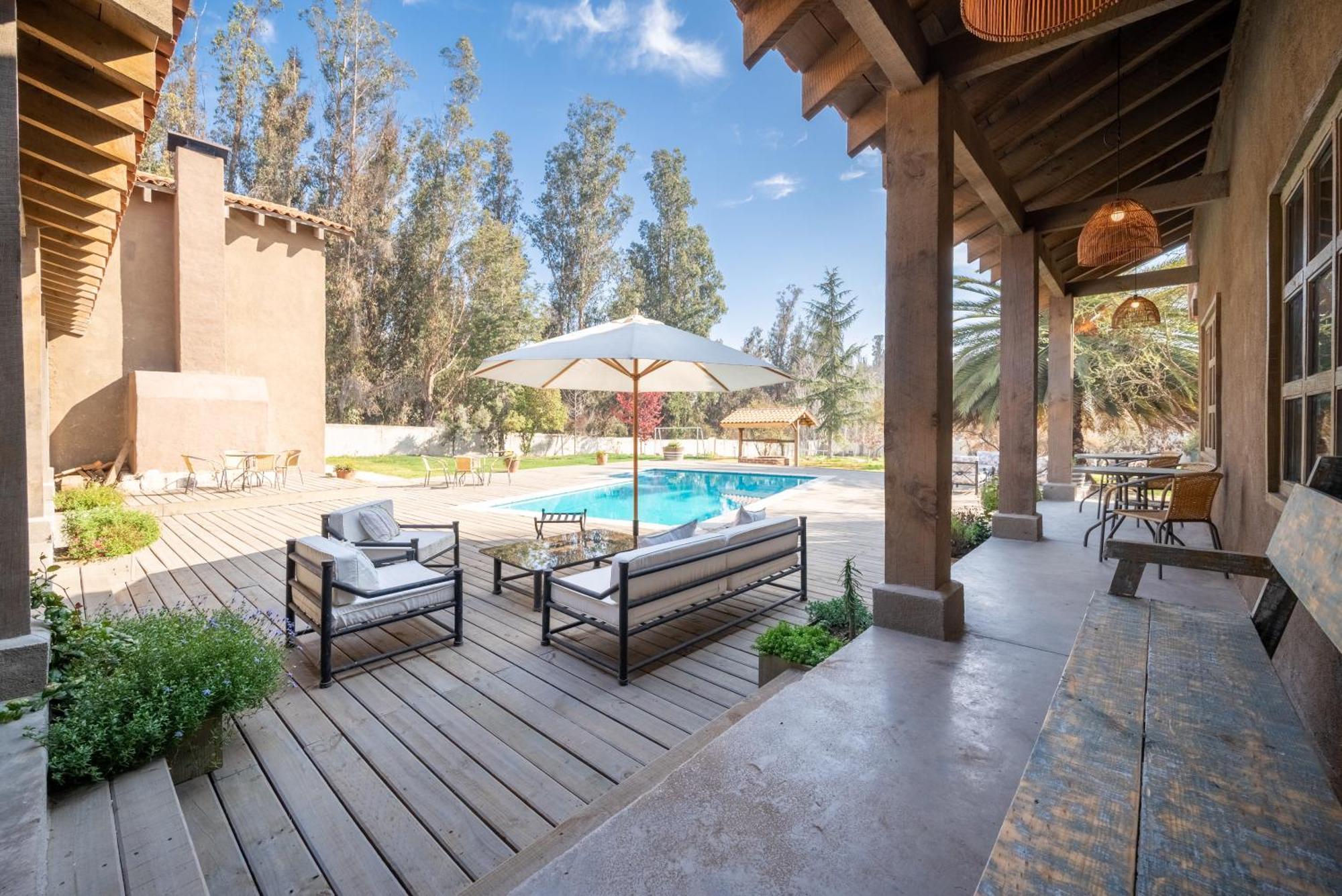 Casona El Refugio Casablanca Hotell Eksteriør bilde